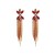 Bohemia ethnic style Earring tassel ear stud fashion long style fully-jewelled luxurious elegant temperamen