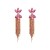 Bohemia ethnic style Earring tassel ear stud fashion long style fully-jewelled luxurious elegant temperamen