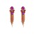 occidental style personality temperament long style Earring Metal claw chain tassel earrings woman trend super 