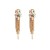 occidental style personality temperament long style Earring Metal claw chain tassel earrings woman trend super 