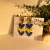  fashion brief triangle leaves earrings  samll occidental style earring Earring woman