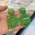  summer day wind hollow leaves earrings fashion creative all-Purpose personality Earring