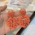  summer day wind hollow leaves earrings fashion creative all-Purpose personality Earring