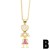  love man woman lovers necklaceins brief temperament pendant clavicle chainnkn