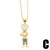  love man woman lovers necklaceins brief temperament pendant clavicle chainnkn