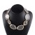 occidental style trend  personality fashion exaggerating geometry resin color earrings necklace