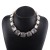occidental style trend  personality fashion exaggerating geometry resin color earrings necklace