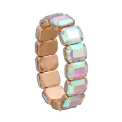 bracelet occidental style bracelet woman fully-jewelled trend punk style