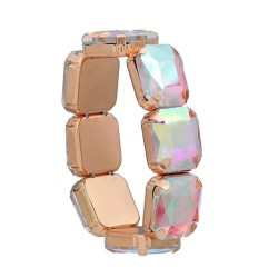 occidental style bracelet glass diamond fully-jewelled woman exaggerating tren..