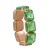 occidental style bracelet glass diamond fully-jewelled woman exaggerating trend punk windbracelet