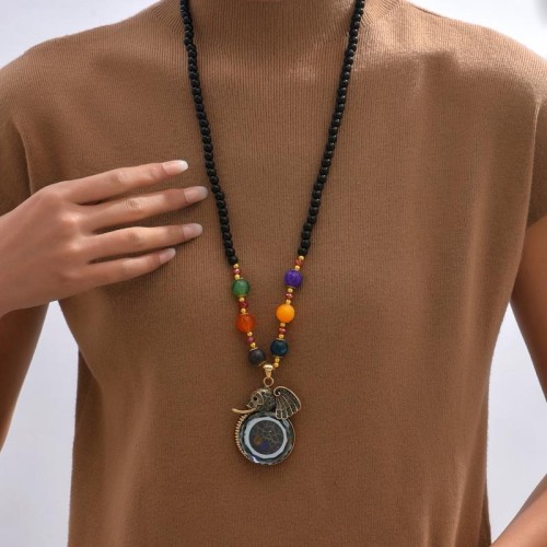 fashion retro lovely long style woman necklace
