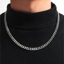fashion stainless steel chain man necklace