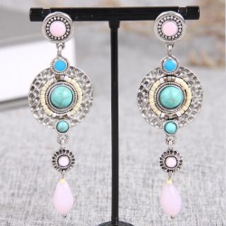 fashion retro noble wind drop temperament woman ear stud