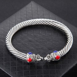 fashion retro concise opening temperament man bangle