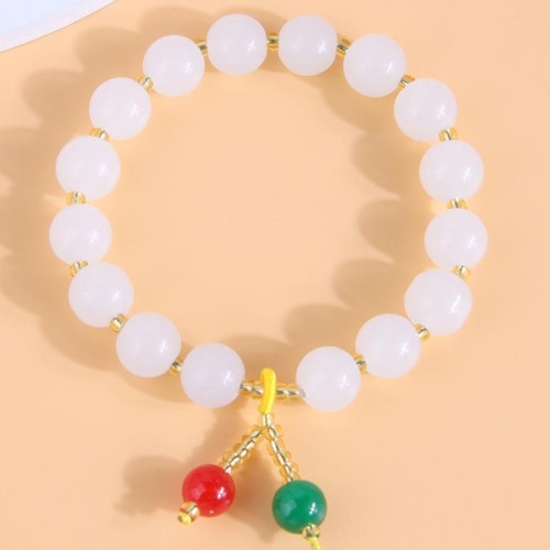 fashion sweetOL concise white layer woman bracelet