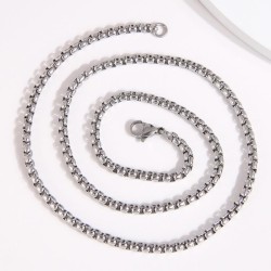 0.3*50cm fashion concise stainless steel man necklace
