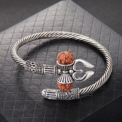 fashion retro personality opening man bangle