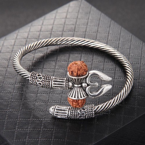 fashion retro personality opening man bangle