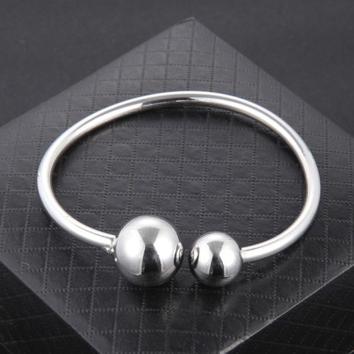 fashion concise big samll exaggerating man opening bangle