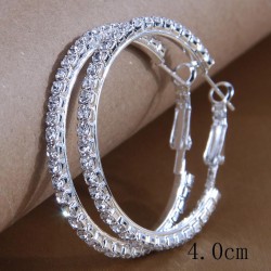  fashion concise flash diamond temperament woman circle