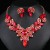 occidental style exaggerating retro necklace set woman luxurious crystal banquet clavicle chain