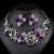 occidental style exaggerating retro necklace set woman luxurious crystal banquet clavicle chain