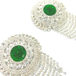 Rhinestone tassel  occidental style charm diamond womanchain