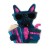  cartoon eyes dog brooch flower  Acrylic man woman fashion bag bag ornament samll gift