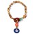 blue occidental style personality Bohemia exaggerating leopard long necklace woman retro color Acrylic neck