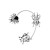 occidental style exaggerating insect Earring ins creative fashion personality shell retro