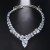 new personality exaggerating fully-jewelledV necklace temperament high clavicle chain necklace