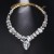 new personality exaggerating fully-jewelledV necklace temperament high clavicle chain necklace