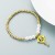  fashion bronze gilded Pearl personality creative style enamel key pendant bracelet bangle