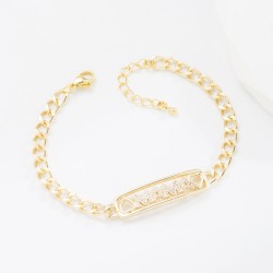 occidental styleins wind bronze gilded personality creative bracelet  style em..