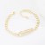 occidental styleins wind bronze gilded personality creative bracelet  style embed zircon Word star fashion brief 