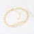 occidental styleins wind bronze gilded personality creative bracelet  style embed zircon Word star fashion brief 