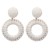 Bohemian style wind earrings handmade weave woman ear stud