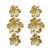 spring Alloy flowers earrings woman occidental style earring fashion trend Bohemian style Earring