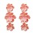 spring Alloy flowers earrings woman occidental style earring fashion trend Bohemian style Earring