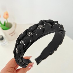  high Headband woman high Headband Korea retro chain all-Purpose Starry