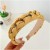  high Headband woman high Headband Korea retro chain all-Purpose Starry