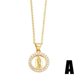  samll hollow geometry love drop pendant necklace womannkr