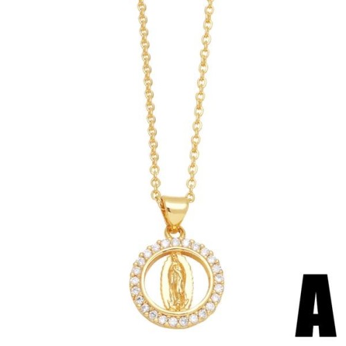  samll hollow geometry love drop pendant necklace womannkr