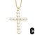 occidental style Pearl cross necklace woman samll clavicle chain all-Purpose chainnkr