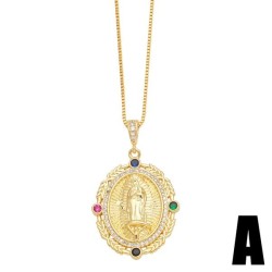 creative personality love flowers cross pendant occidental style wind necklace..