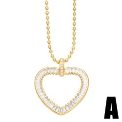 occidental style exaggerating big love necklace  punk personality wind Street ..
