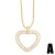 occidental style exaggerating big love necklace  punk personality wind Street Snap clavicle chainnkr