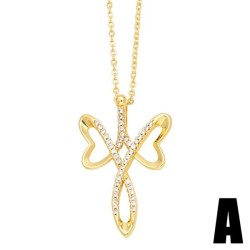 occidental style fully-jewelled cross necklace womanins temperament fashion cr..