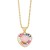 occidental style high brief all-Purpose clavicle chain woman ins fashion temperament rainbow love necklacenkr