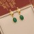   stone necklace  fashion stainless steel clavicle chain  brief snake chain
